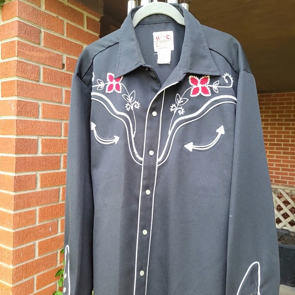 H Bar C California Ranchwear snap front shirt